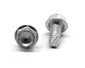 3/8-16 x 2 Coarse Thread Thread Cutting Screw Hex Washer Head Type 23 Low Carbon Steel Zinc Plated I484