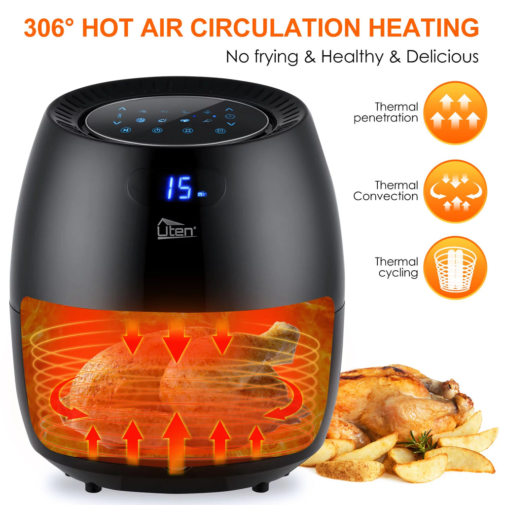 6.9qt 1700W Air Fryer with Basket G335
