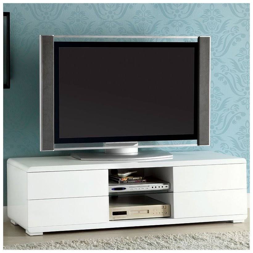 White TV Stand A17966