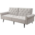 Beige Traditional Upholstery Poly-Resin Sofa E123