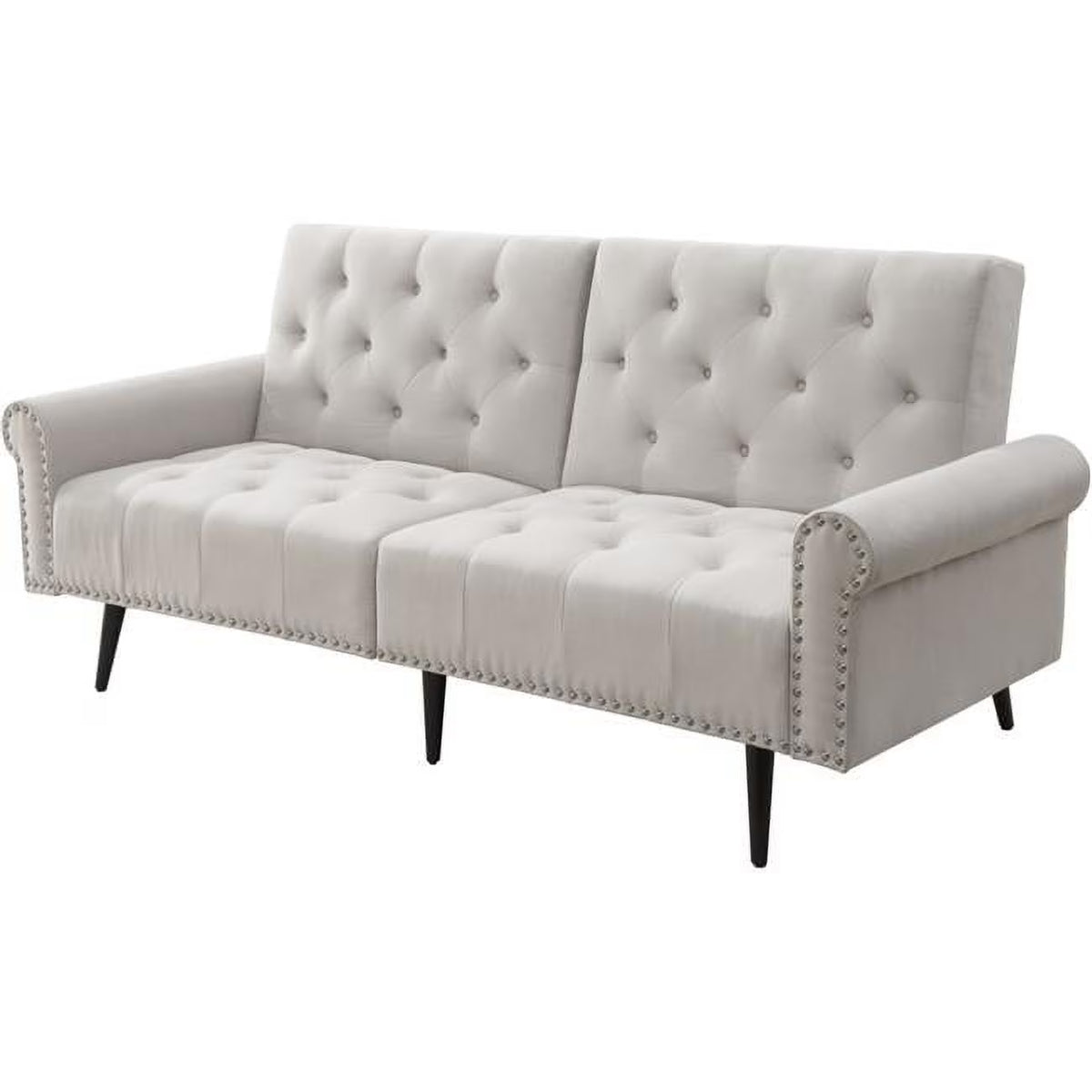 Beige Traditional Upholstery Poly-Resin Sofa E123