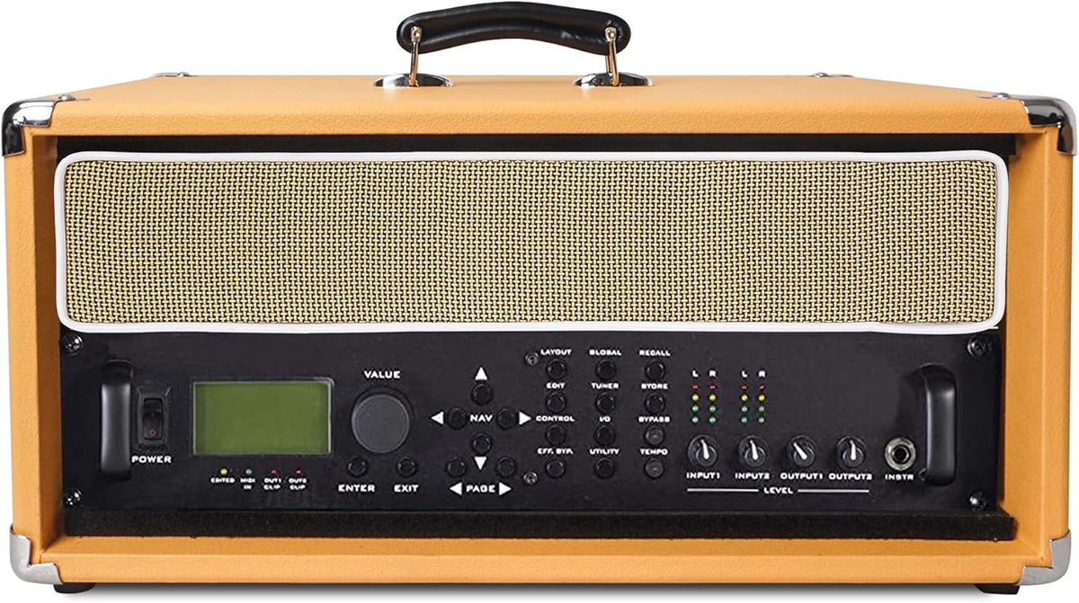 2U Amp Rack Case, 12.5 Depth, Black I146510