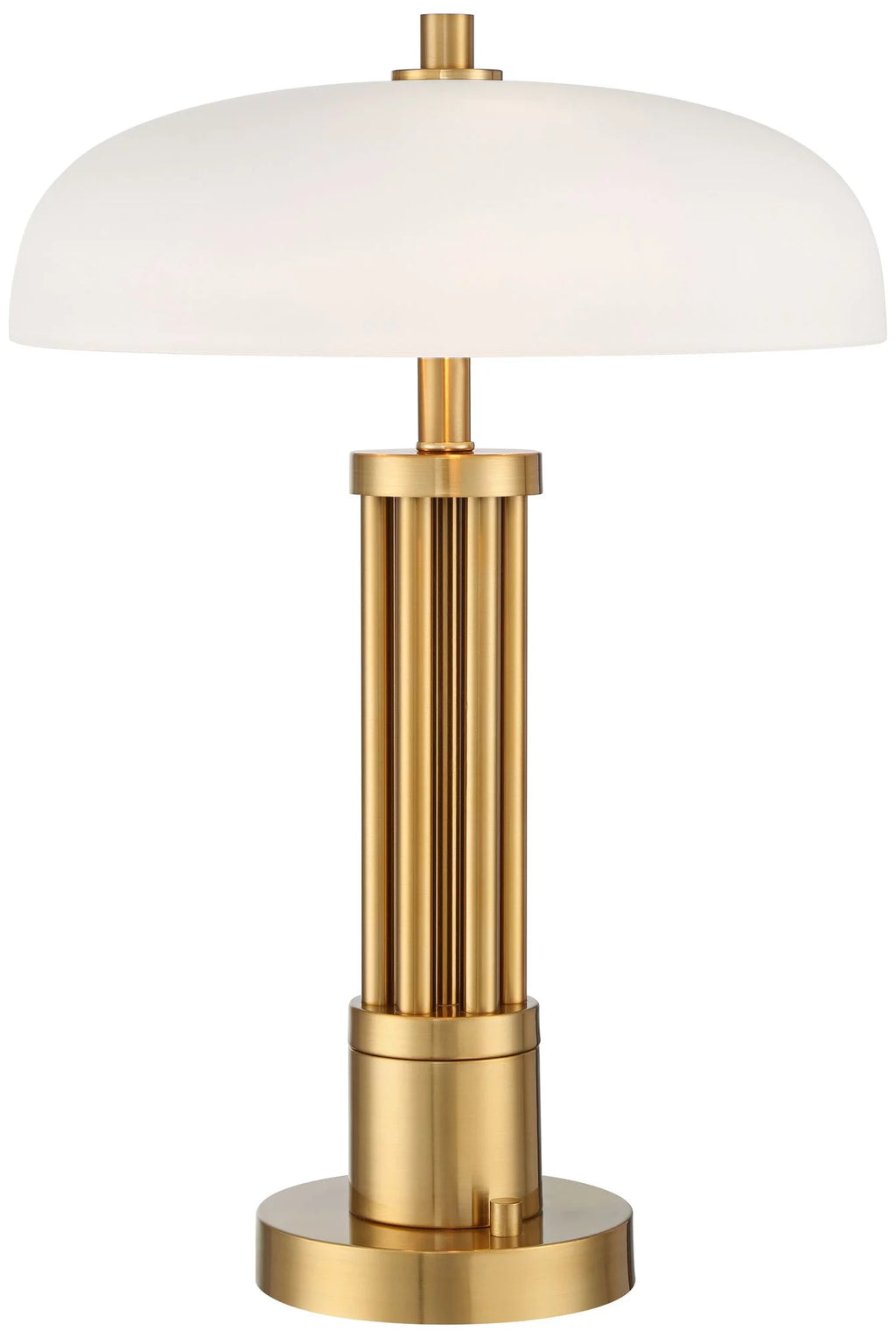 Mid Century Modern Accent Table Lamp with USB Ports C137