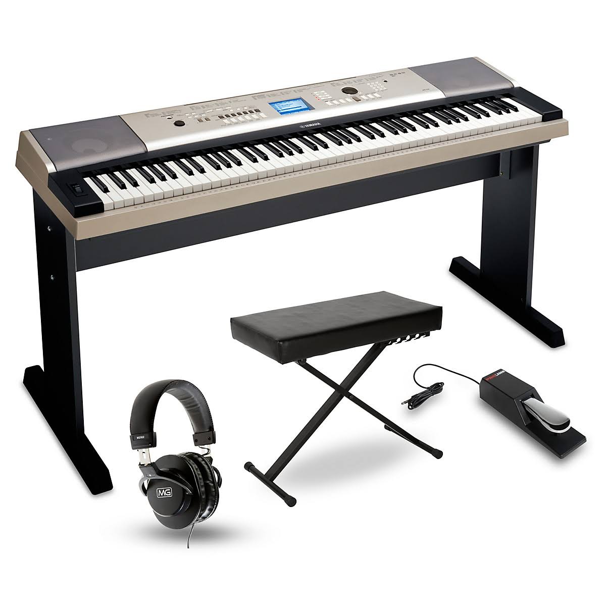 88-Key Portable Grand Piano Package T7528