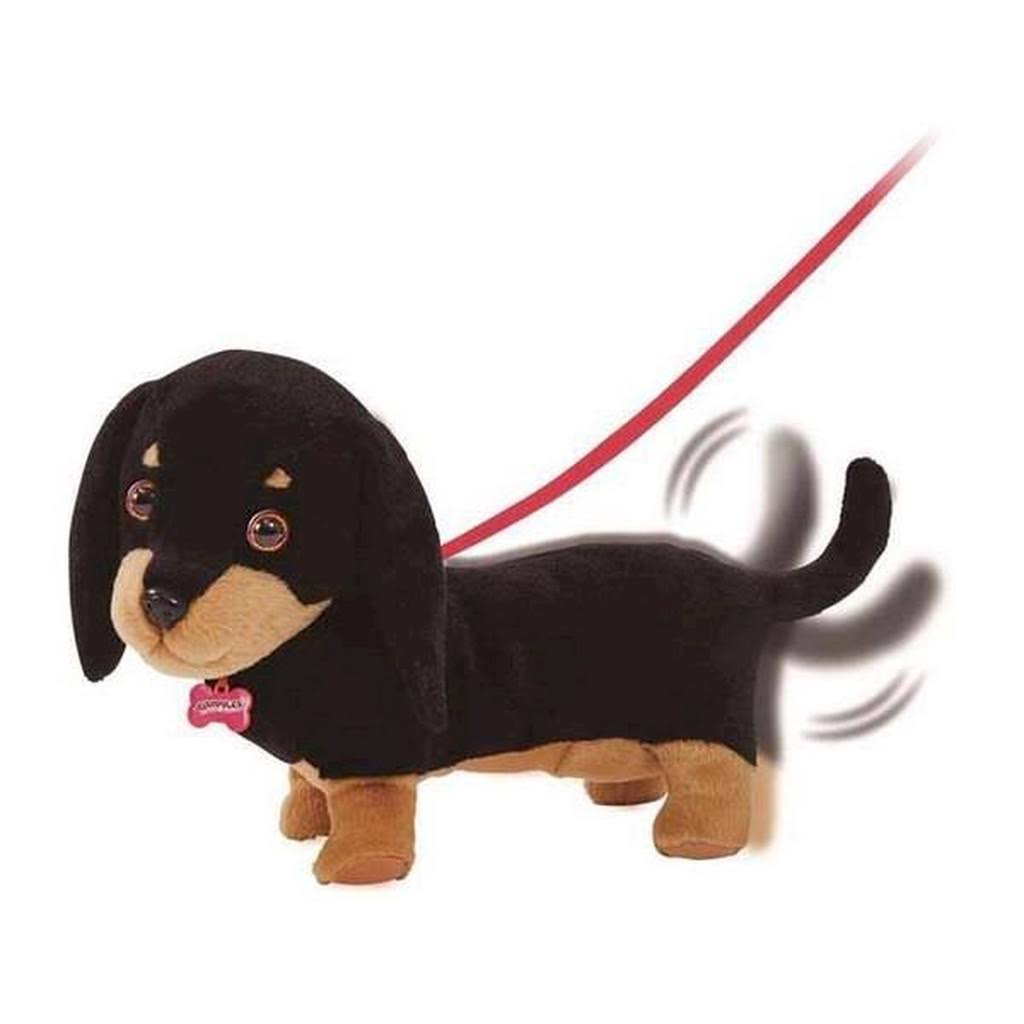 Black Interactive Walking Pup X9376