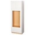 Satin White Double Oven Kitchen Cabinet H258