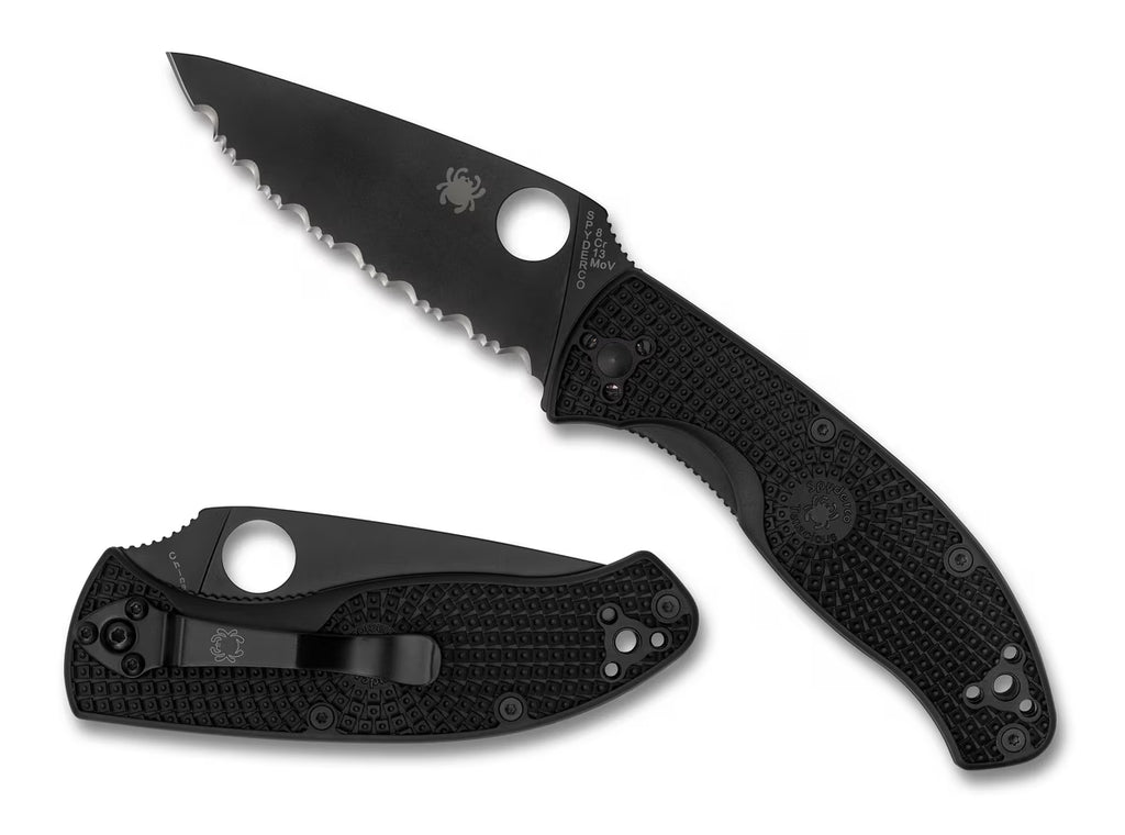 Folding Pocket Knife with Serrated Blade J38778