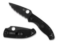 Folding Pocket Knife with Serrated Blade J38778