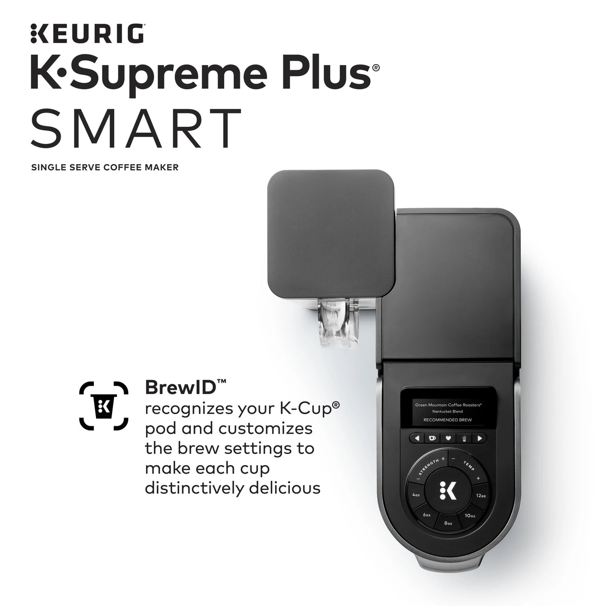 Black Single Serve K-Cup Pod Coffee Maker X714