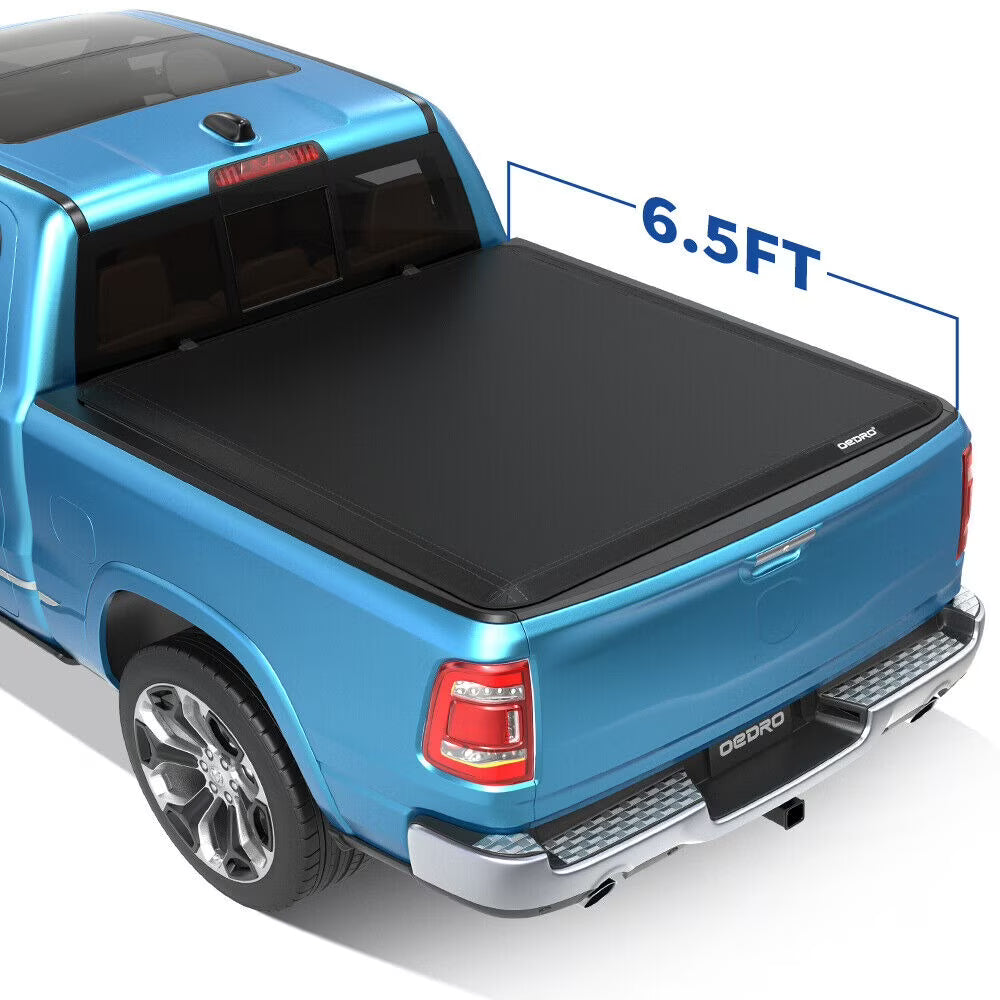 6.6ft Soft Roll up Truck Bed Tonneau Cover X575