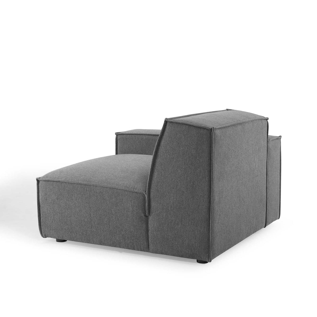 Charcoal Grey Fabric Modular Sofa U551167
