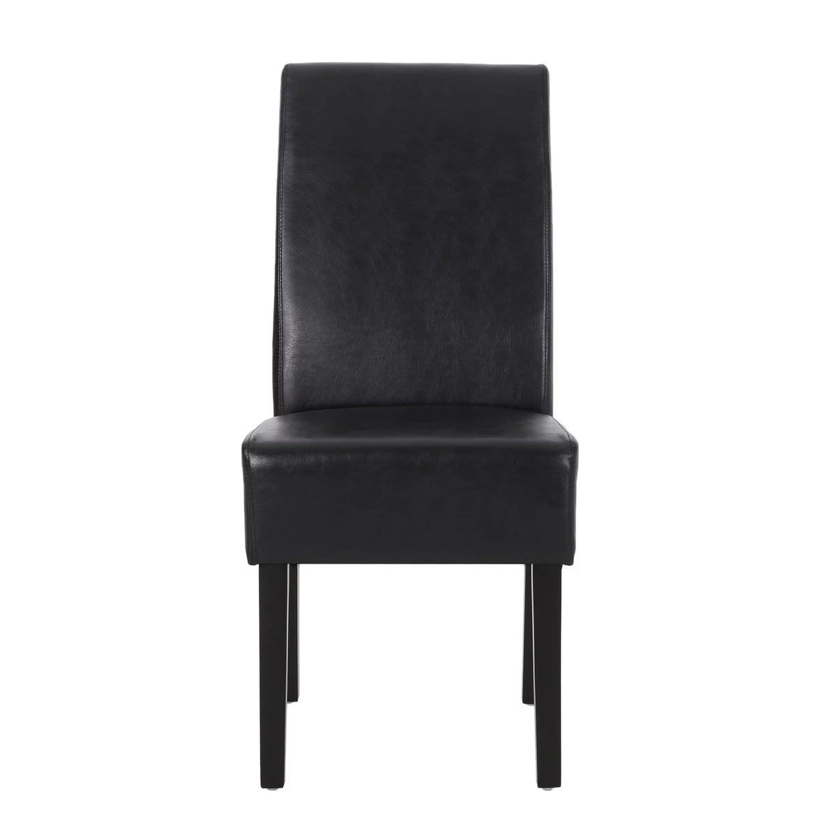 Faux Leather Upholstered Dining Chairs Set of 6 Q283