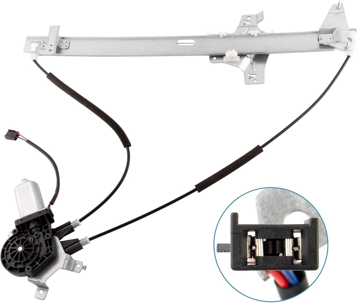 Front Passenger Side Power Window Regulator and Motor Assembly Pack of 2 A2755