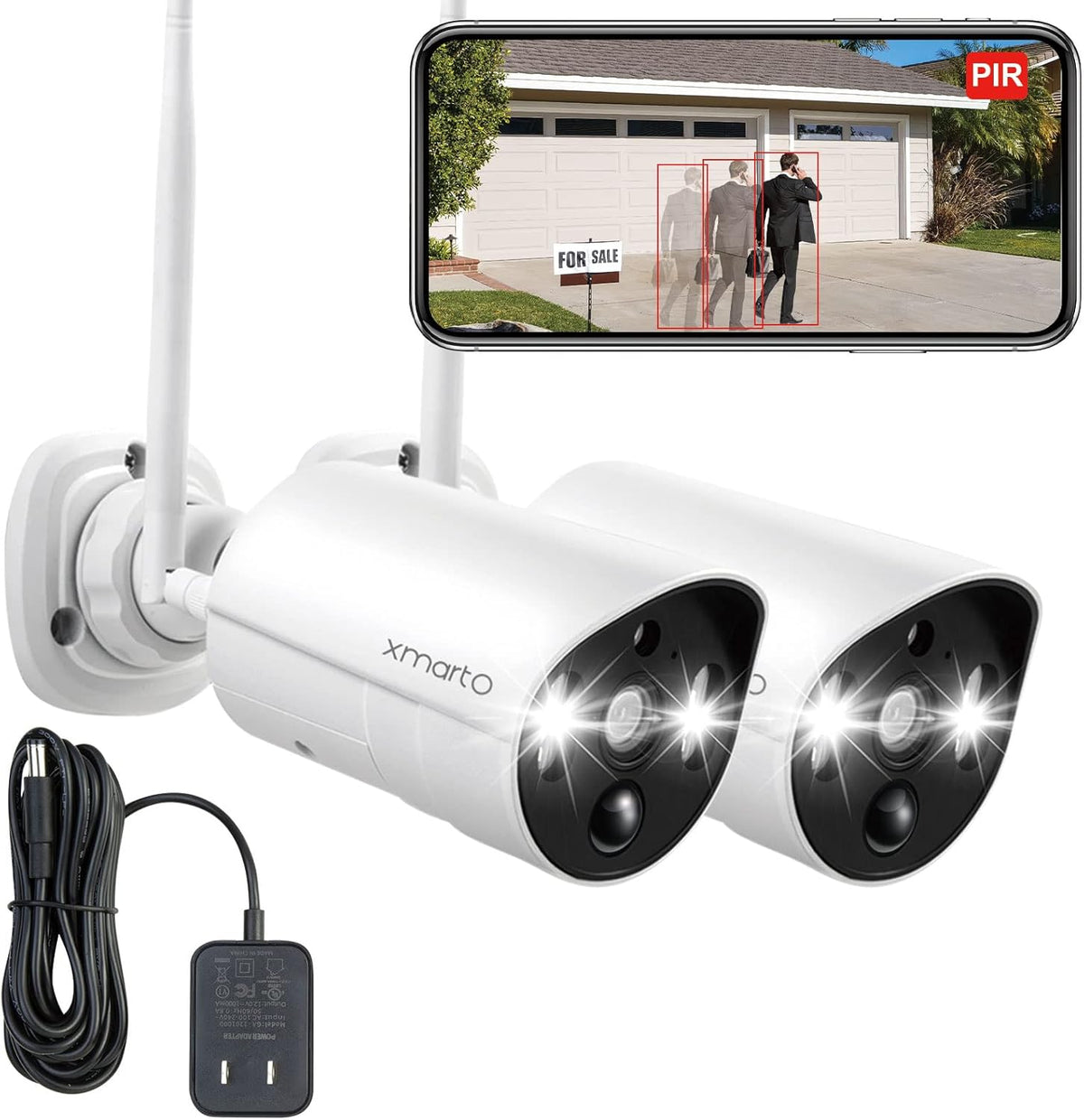 2K HD Wireless Security Camera with Color Night Vision Z7545