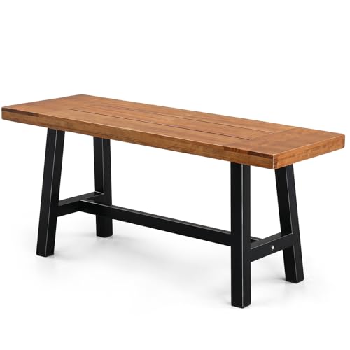 Outdoor Bench with Metal Legs C190