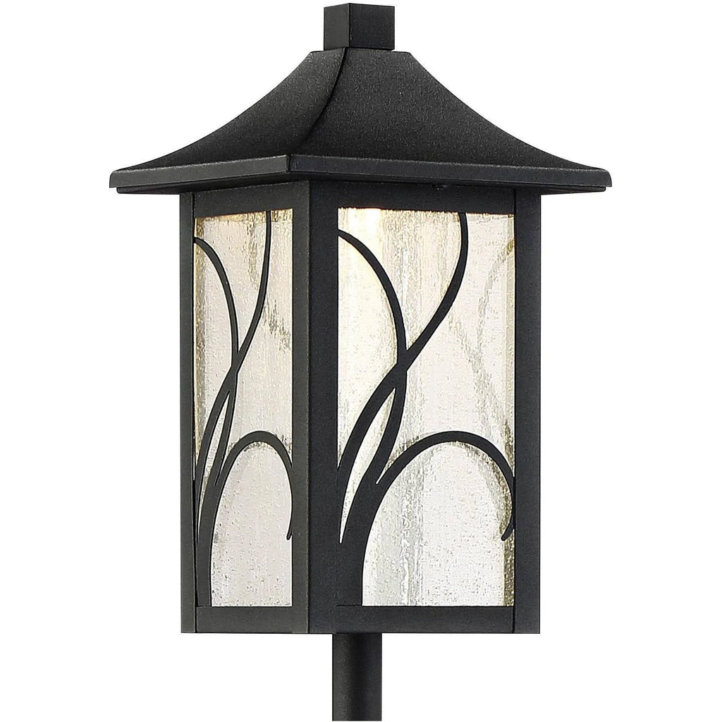 Black LED Landscape Path Light Set of 2 G223485