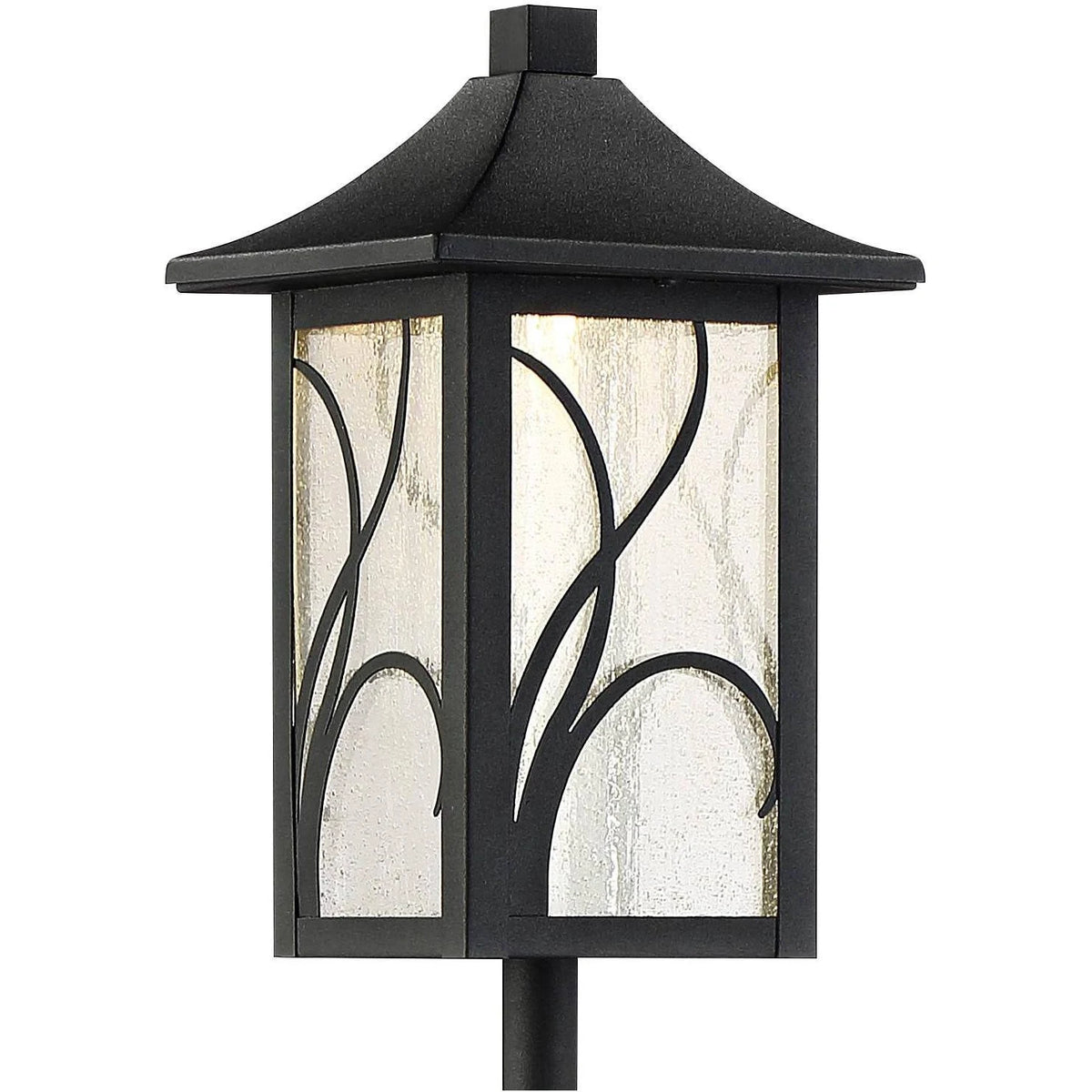 Black LED Landscape Path Light Set of 2 G223485