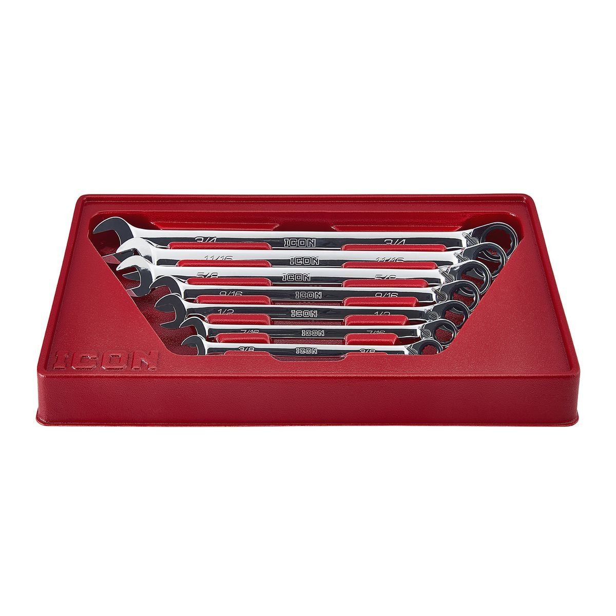 SAE Ratcheting Combination Wrench Set, 7-Piece G559