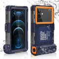 Waterproof Protective Case for Infinix S5 Pro and Phones Up to 6.9 Inch with Lanyard F524