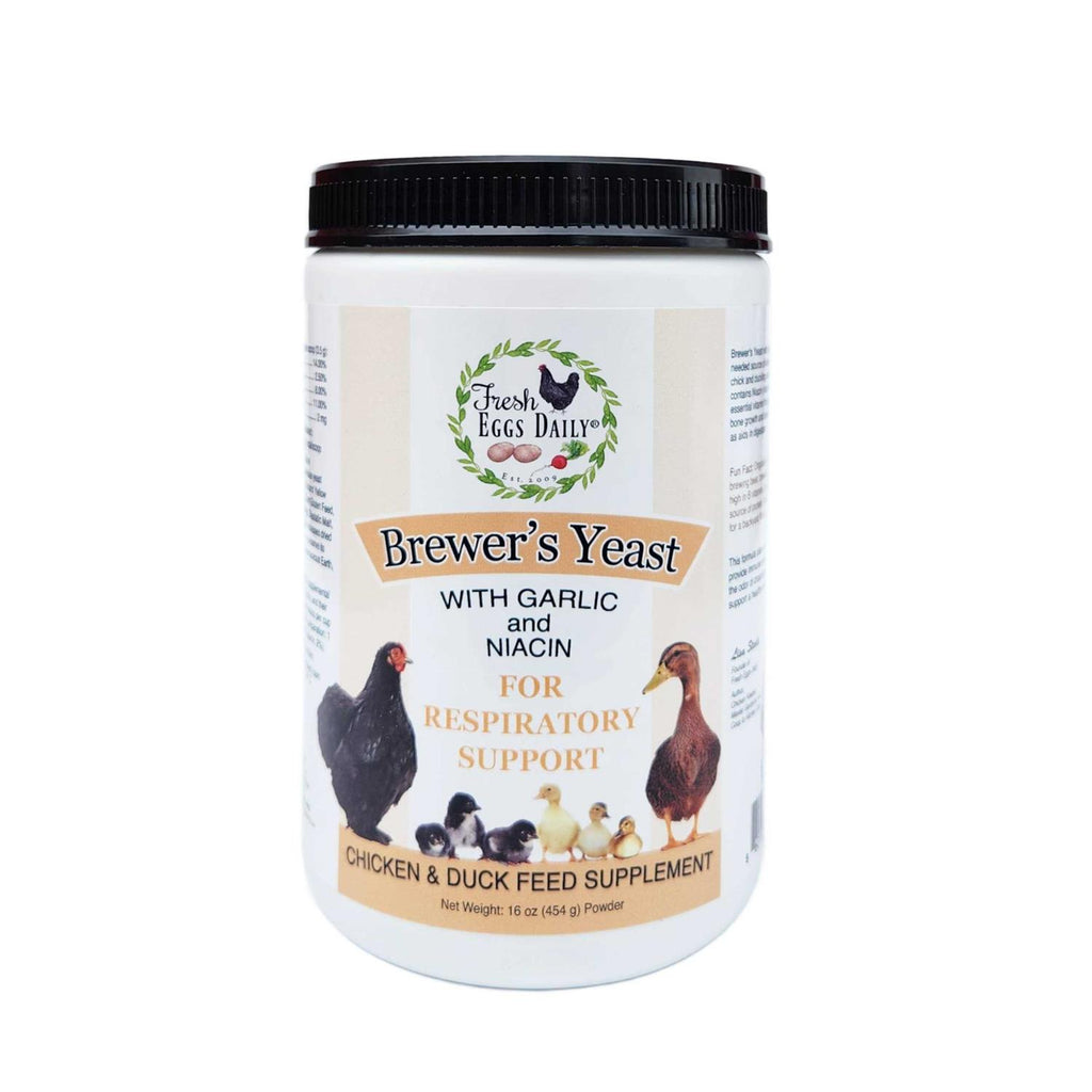Brewers Yeast with Garlic Powder and Niacin Feed Supplement 1LB Q3672