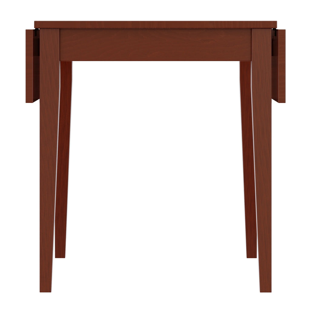 3-Pc Drop Leaf Table & Ladder Back Chairs Dining Set D5680