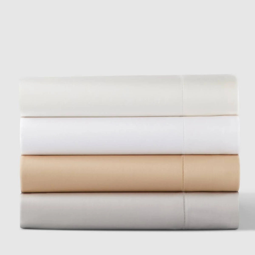 Grey Twin Cotton Fitted Sheet C346372