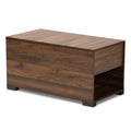 Walnut Brown Finished Cat Litter Box Cover House M242