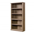 5 Shelf Bookcase in Salt Oak J458