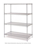 4-Tier Starter Unit, Brite, 18x22 x 24x22 x 63x22 Y533