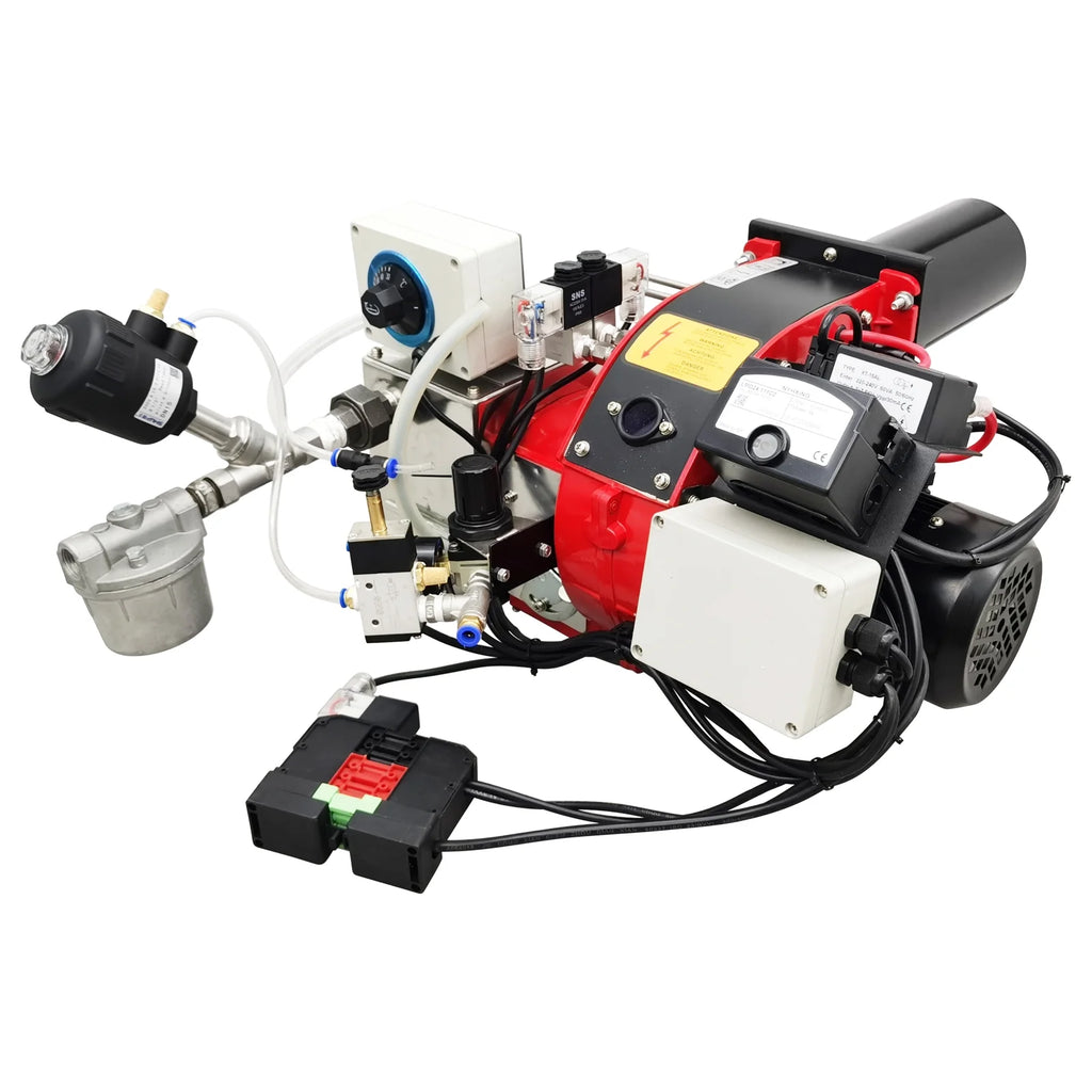 Waste Oil Heater Furnace Air Atomizing Heavy Oil Burner 220V A943