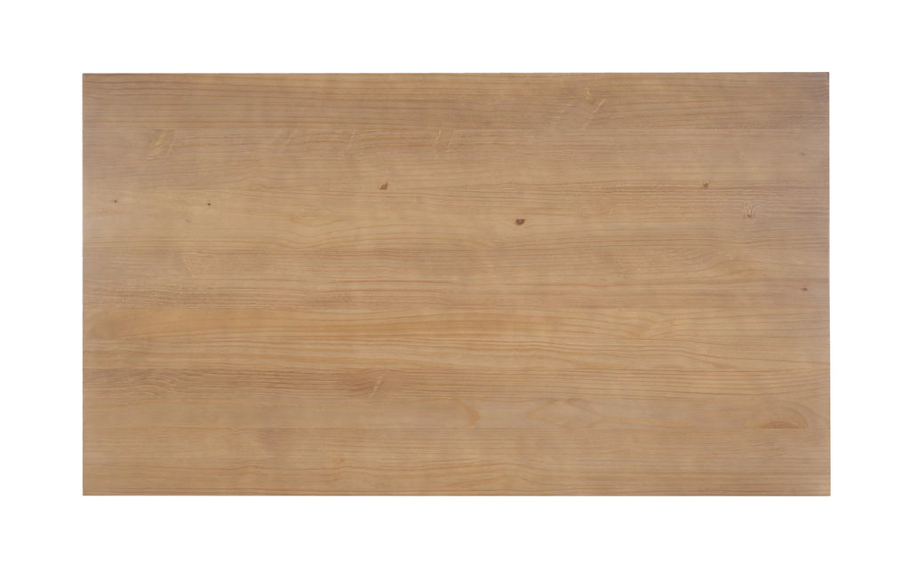 67"x38" Solid Wood Double Pedestal Dining Table A657241