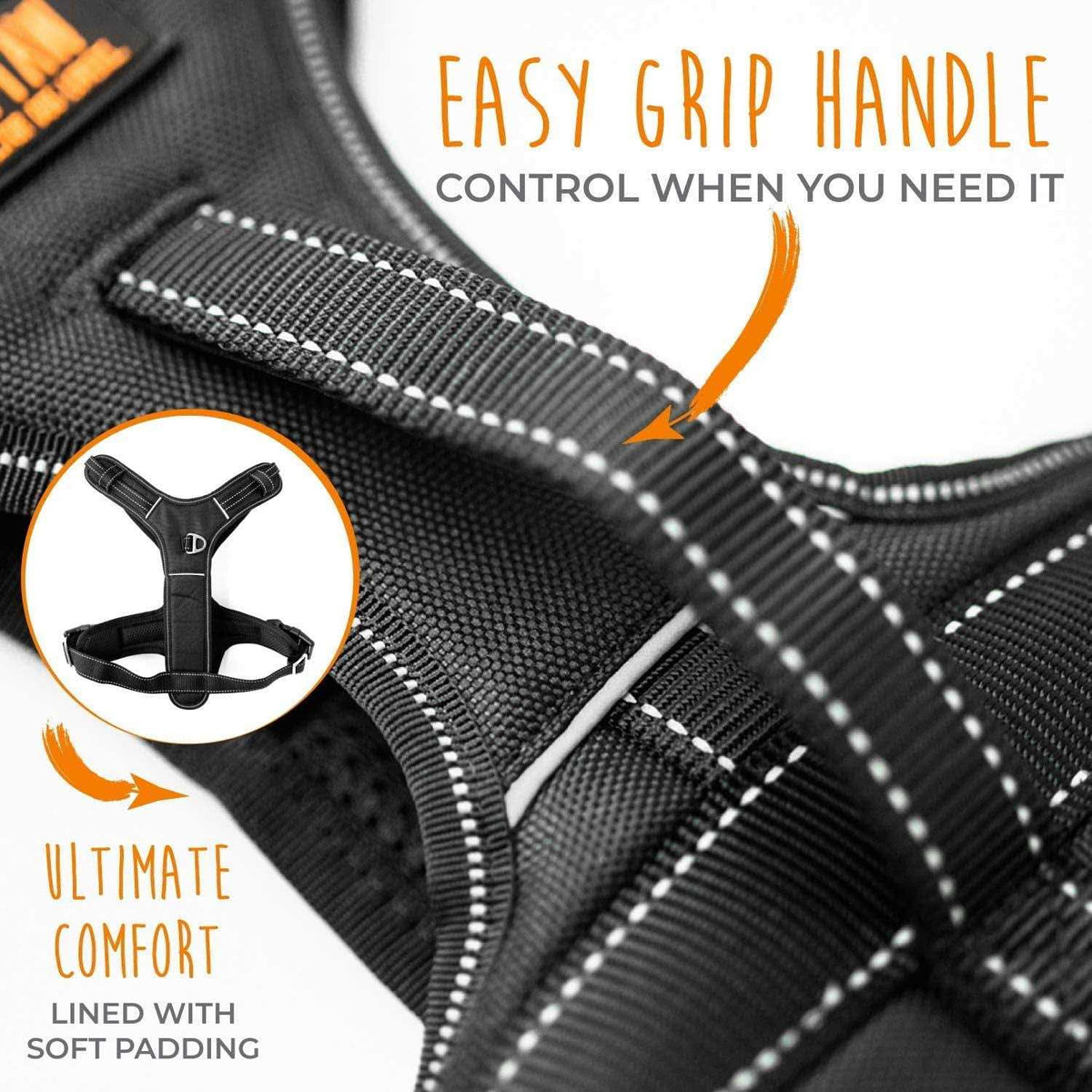 Padded Dog Harness V290