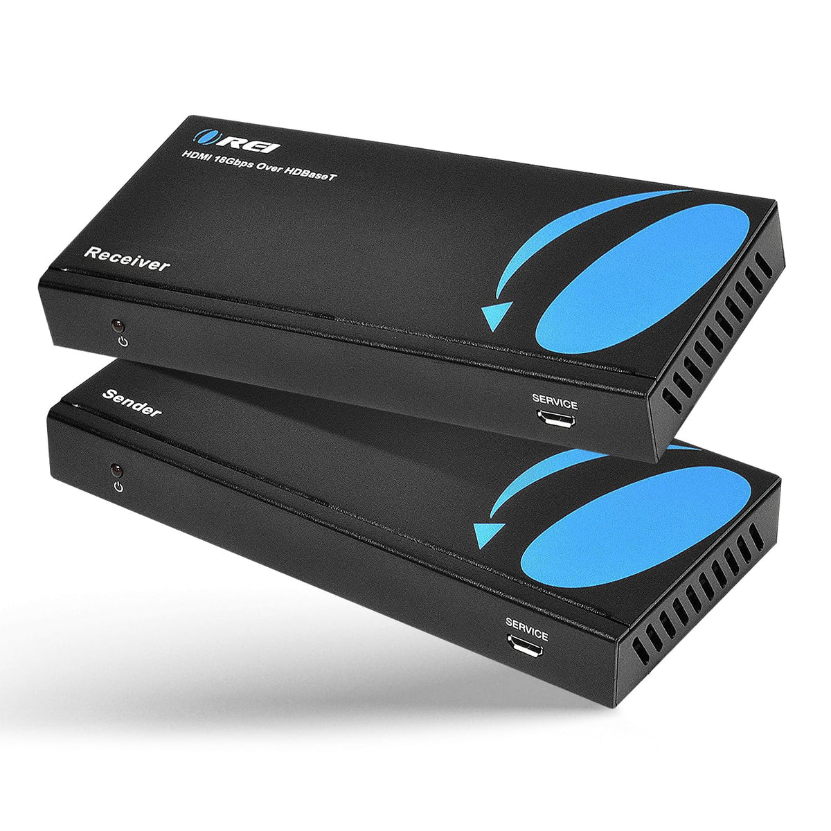 4K UltraHD Extender over HDBaseT Balun 18Gbps Over CAT 5/6/7 Ethernet Cable W385666