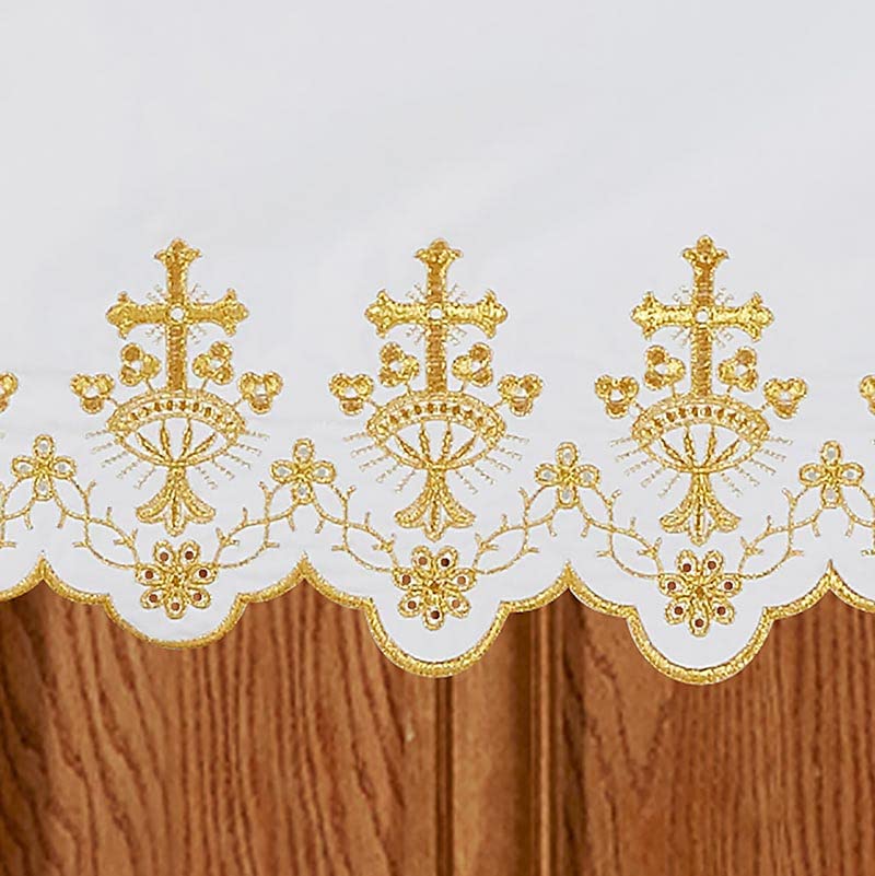 Ornate Cross Altar Frontal (Gold) Y79472