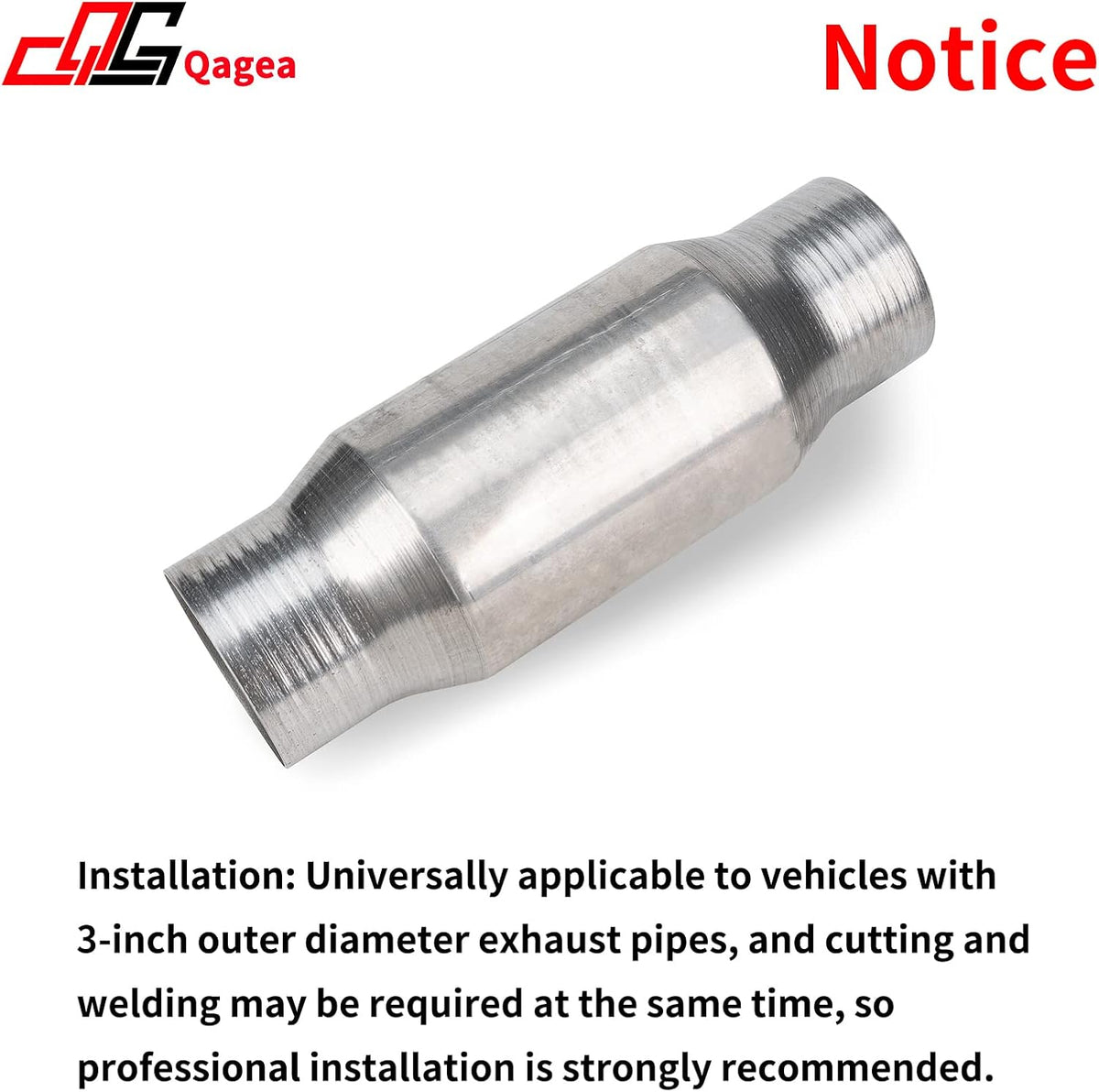Stainless Steel Catalytic Converter Pack of 2 W511639