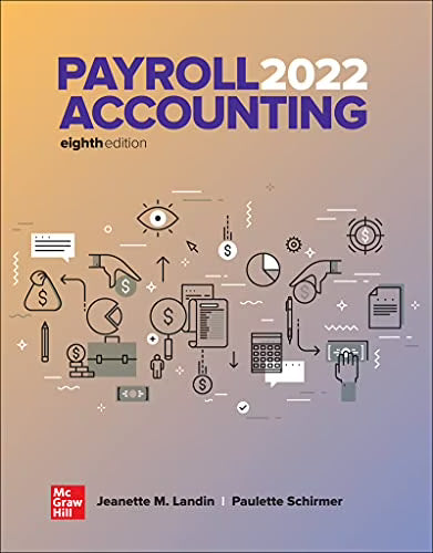 Payroll Accounting 2022 Paperback V656