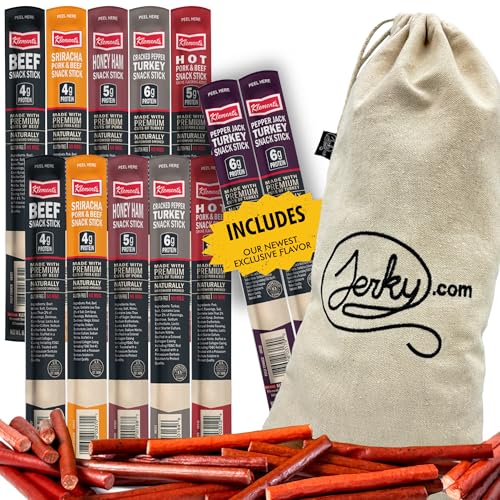 26 Piece Meat Sticks Gift Basket with Beef Sticks, Pork, Turkey, Ham & Cheese Sticks S15440