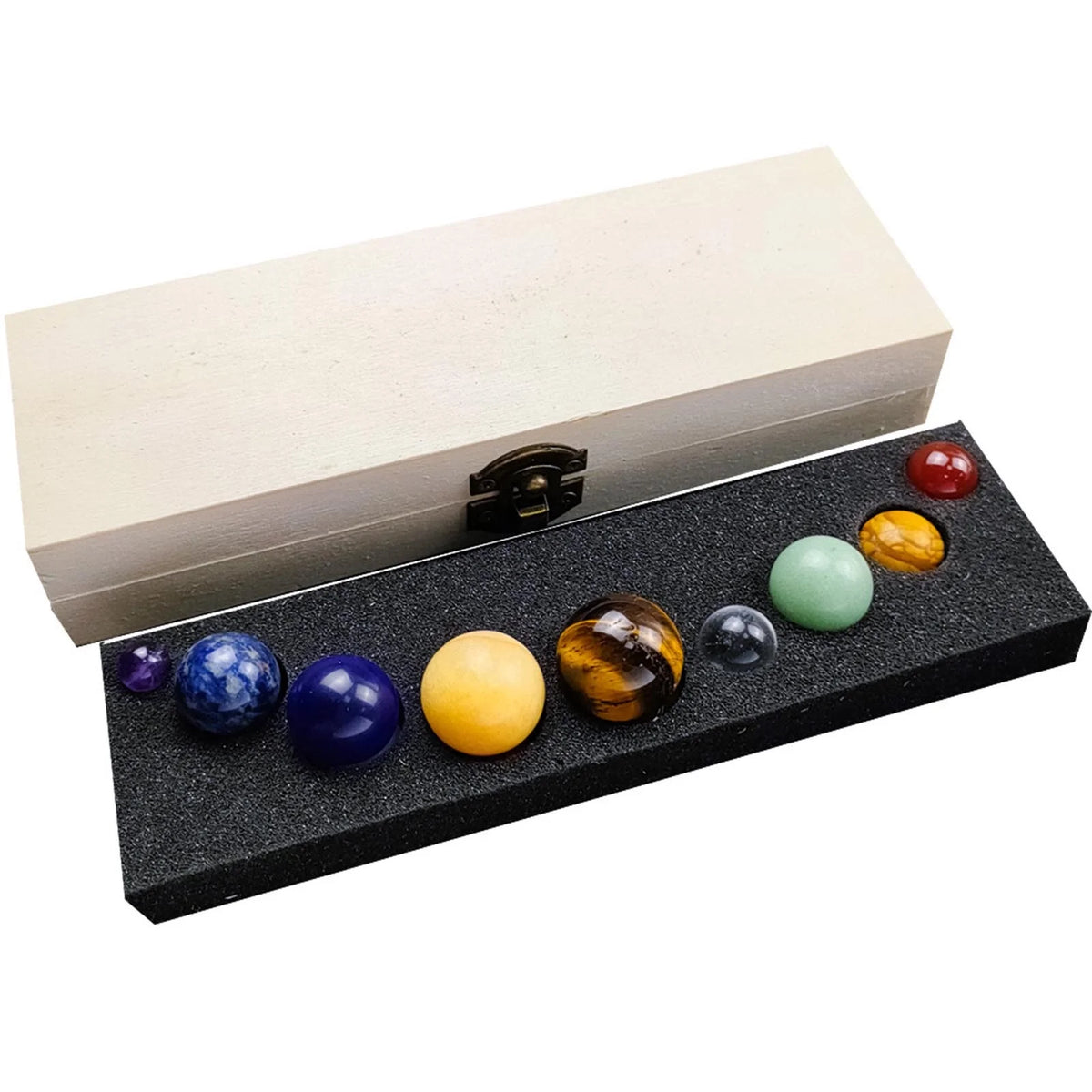 Planet Crystal Solar System Ornaments Set V8449
