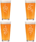 16 oz Beer Pint Glass Set Of 4 O71805