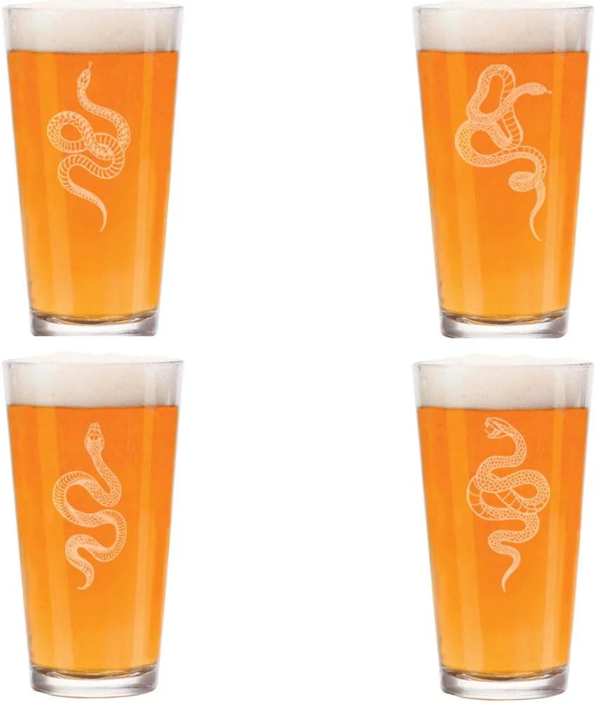 16 oz Beer Pint Glass Set Of 4 O71805