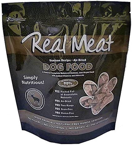 Air-Dried Venison Dog Food 2lb D945360