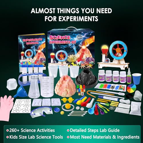 260+ Experiments Science Kit K180338