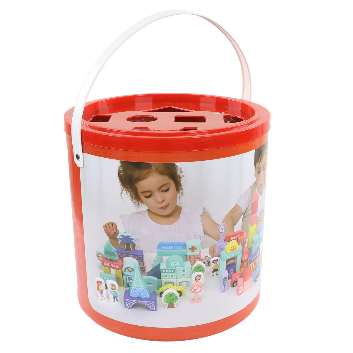 Wooden Building Blocks Set T72641