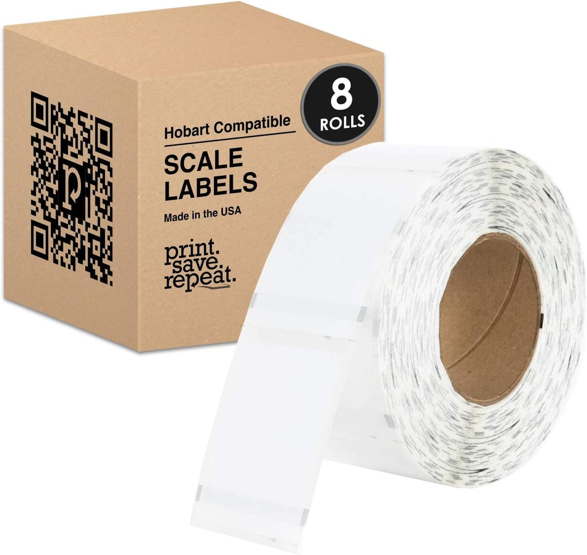 2.25 x 3 Scale Labels, 8,000 Labels Pack of 2 E82333