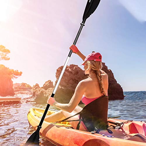Heavy Duty Aluminum Alloy Kayak Paddles with Leash C8828