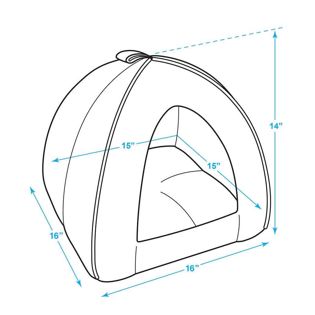 Soft Pet Tent Bed for Dog and Cat S16720