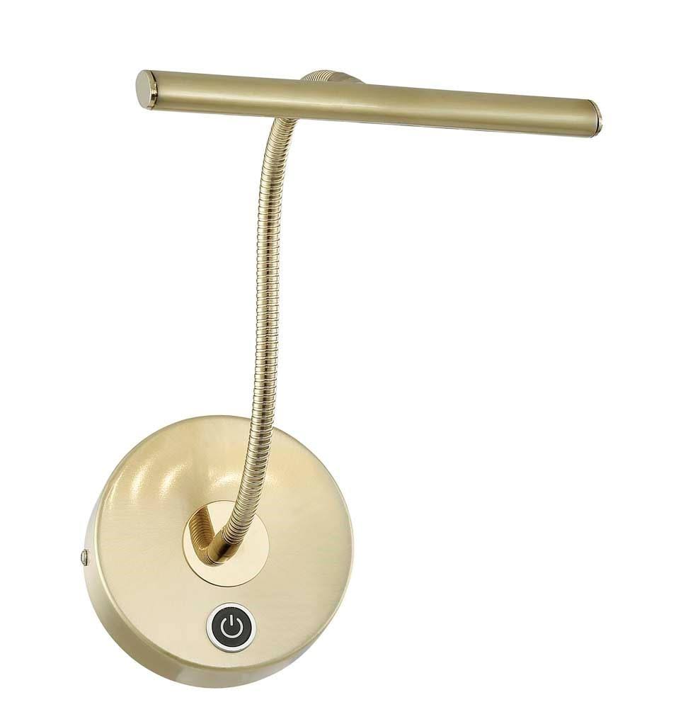 Curtis LED Picture Light in Brass Matte J3067