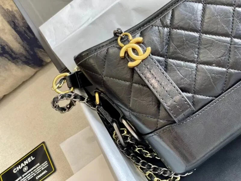 Black Hobo Bag F811