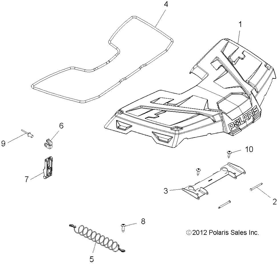 Front Box Cover Assembly O8114