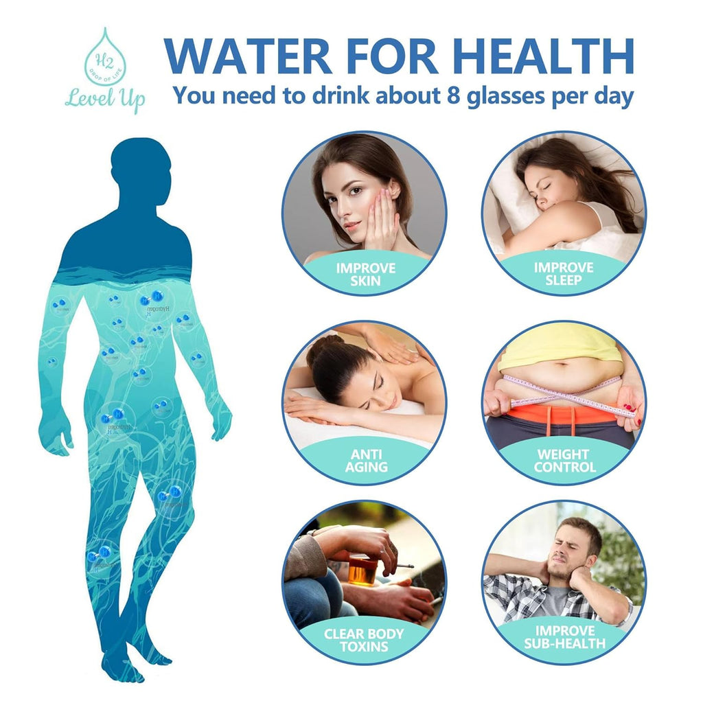 420ML Rechargeable Portable Hydrogen Water Bottle X84130